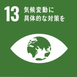 「SDGs 13: 気候変動に具体的な対策を」を表すピクトグラム